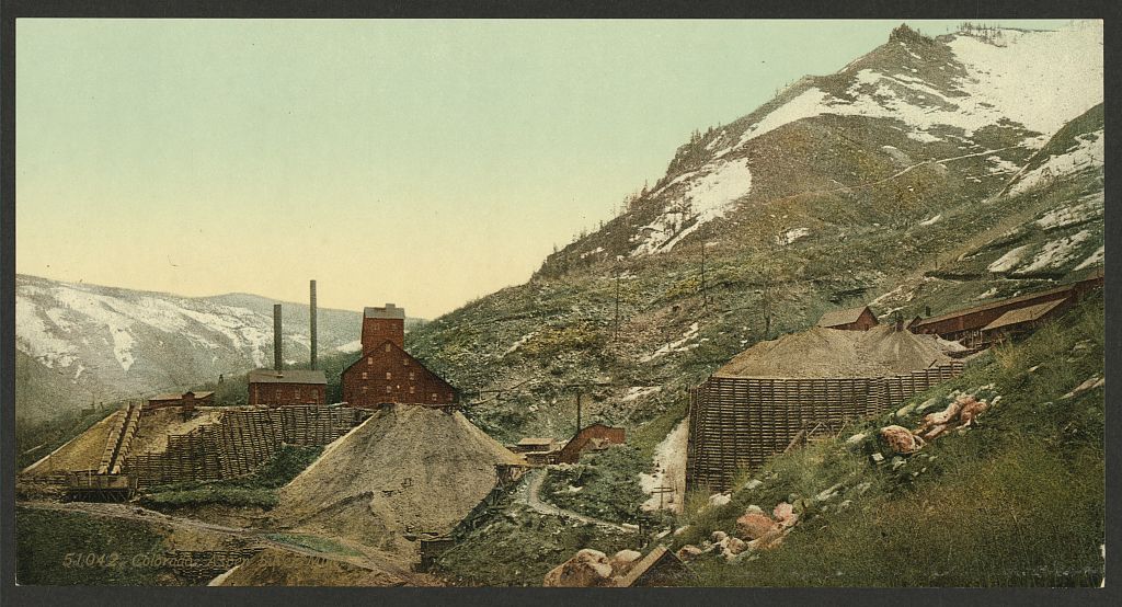 Aspen, Colorado silver mines — archival photograph