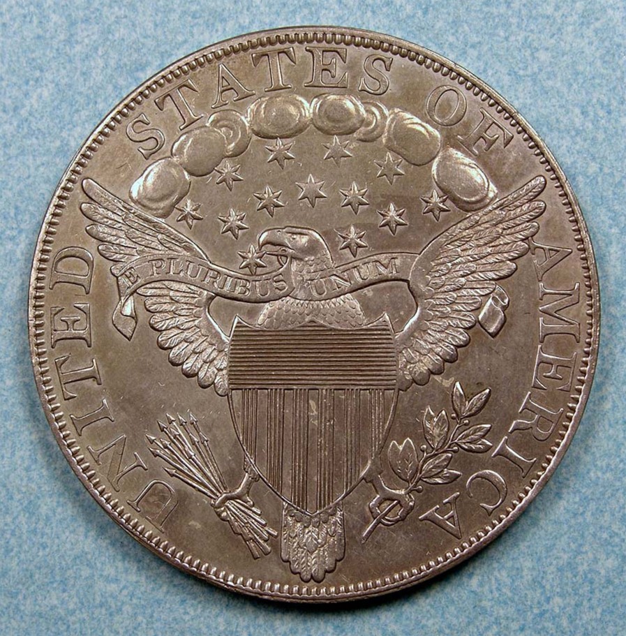 1804 Class I early dollars — reverse, graded PR58