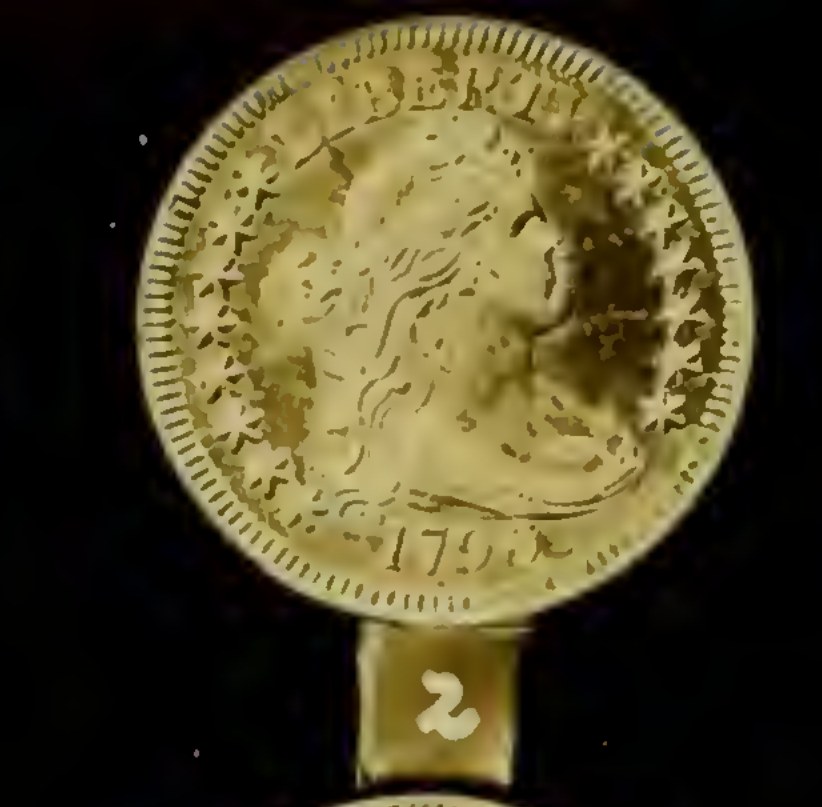1796 B-1 and B-2 — an entire type in two coins — Browning 1925 plate figure