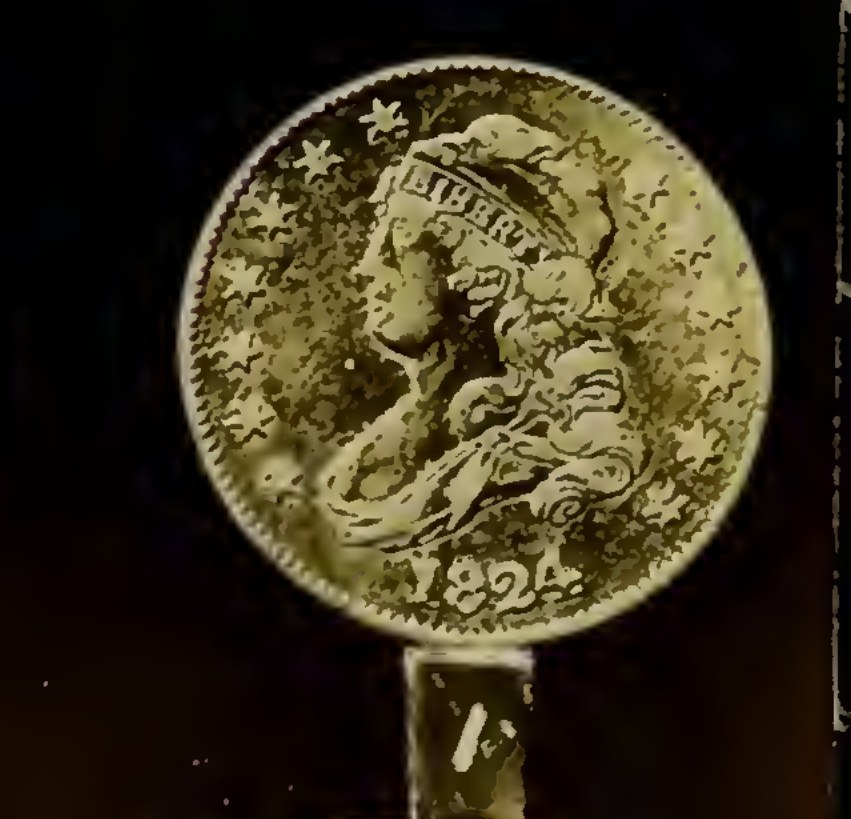 1824/2 early quarter, obverse and reverse — 1824/2 — Browning plate figure, certified specimen