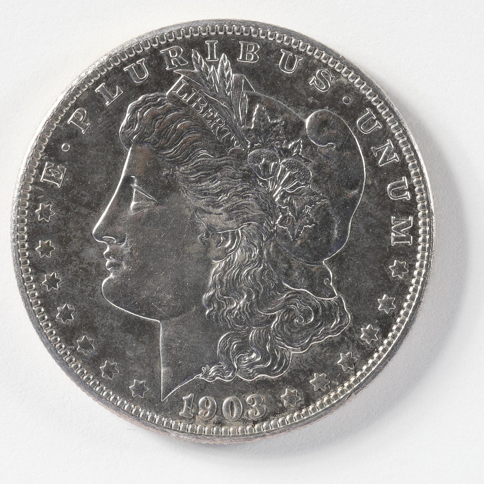 1903-O Morgan dollar obverse